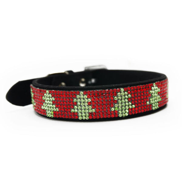 Christmas Tree Festive Bling Collar, Collars and Leads, Furbabeez, [tag]