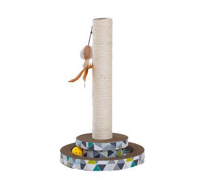 Petstages™ Scratch & Play Tower Track Pet Toys Petstages Developmental Toys One Size 