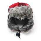 Trapper Dog Hat - Red Plaid