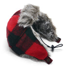 Trapper Dog Hat - Red Plaid