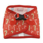 American River Choke Free Dog Harness Holiday Line - Candy Canes, Collars and Leads, Furbabeez, [tag]