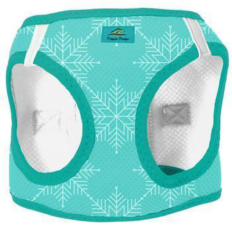 American River Choke Free Dog Harness Holiday Line -Snowflake, Collars and Leads, Furbabeez, [tag]