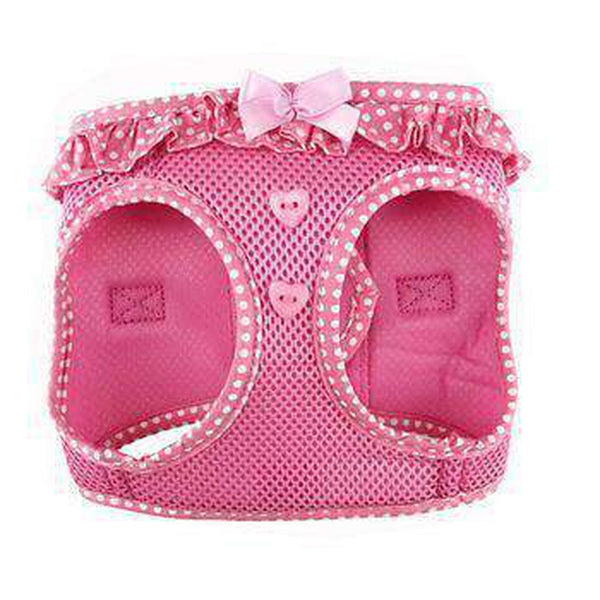 American River Choke-Free Dog Harness - Pink Polka Dot, Collars and Leads, Furbabeez, [tag]