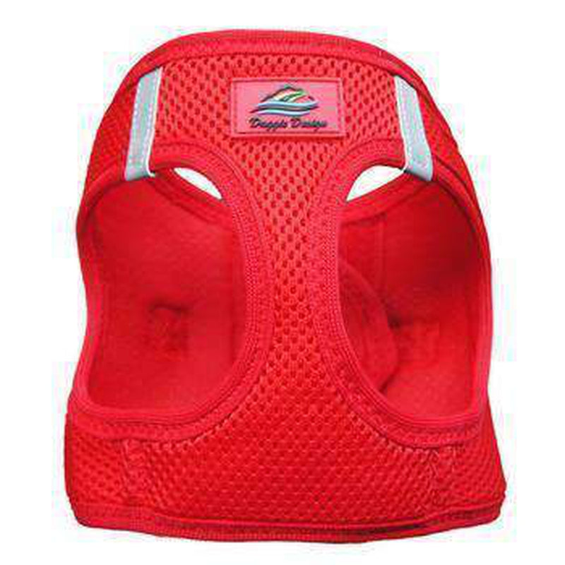 American River Ultra Choke-Free Mesh Dog Harness by Doggie Design - Red, Collars and Leads, Furbabeez, [tag]