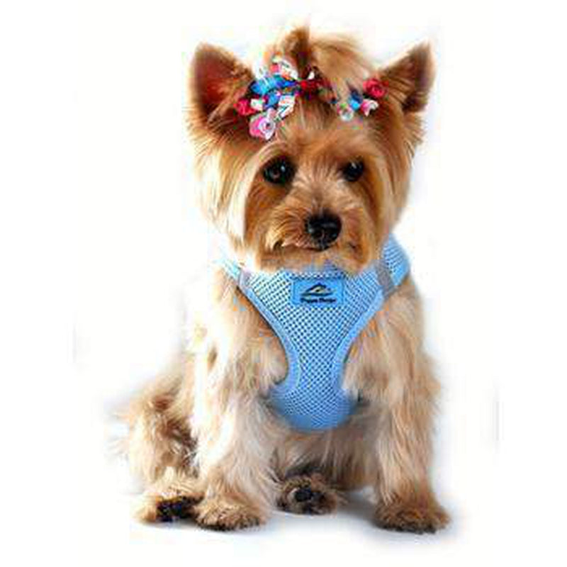 American River Ultra Choke-Free Mesh Dog Harness - Light Blue, Collars and Leads, Furbabeez, [tag]