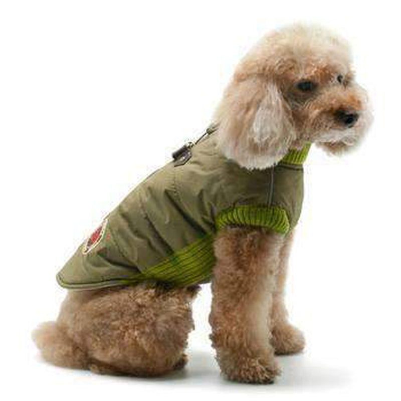 Army Runner Dog Coat by Dogo, Pet Clothes, Furbabeez, [tag]