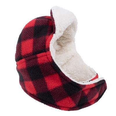 Aviator Dog Hat Red Buffalo Fleece Pet Accessories Worthy Dog 