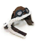 Aviator Dog Hat by Dogo - Brown, Pet Accessories, Furbabeez, [tag]