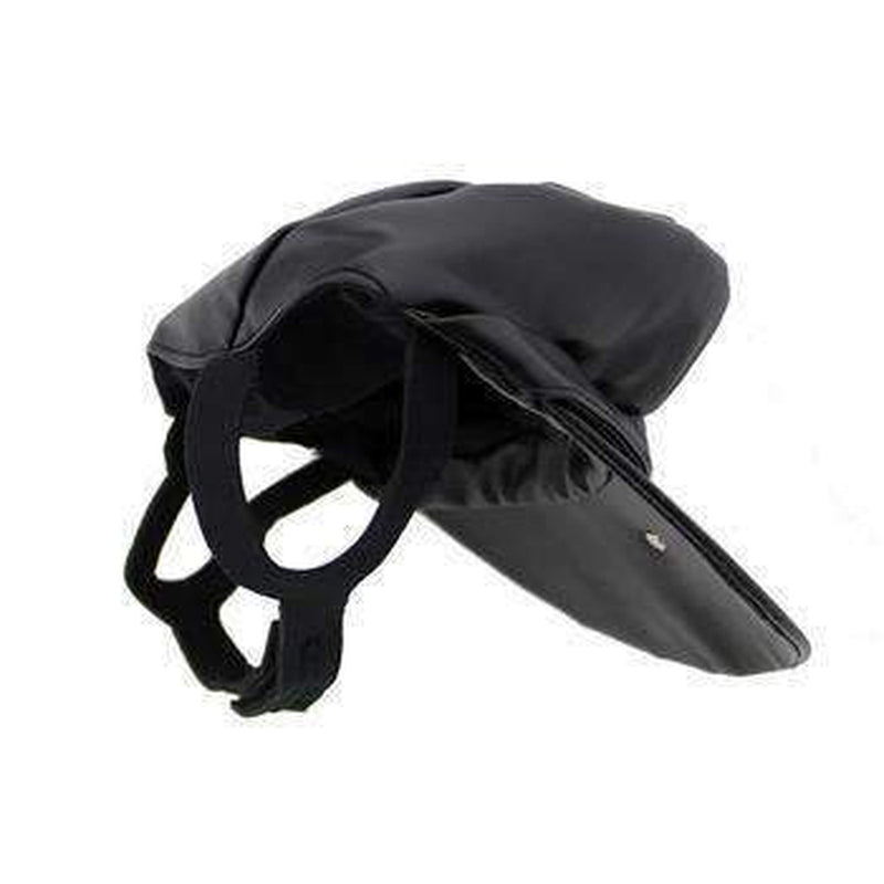 Bad to the Bone Biker Dog Hat - Black with Black Trim, Pet Accessories, Furbabeez, [tag]