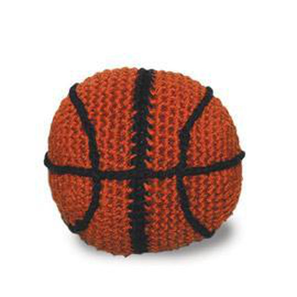 Basketball Knit Dog Toy, Pet Toys, Furbabeez, [tag]