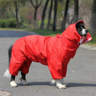 Big Dog Raincoat Pet Clothes Oberlo Red 16 