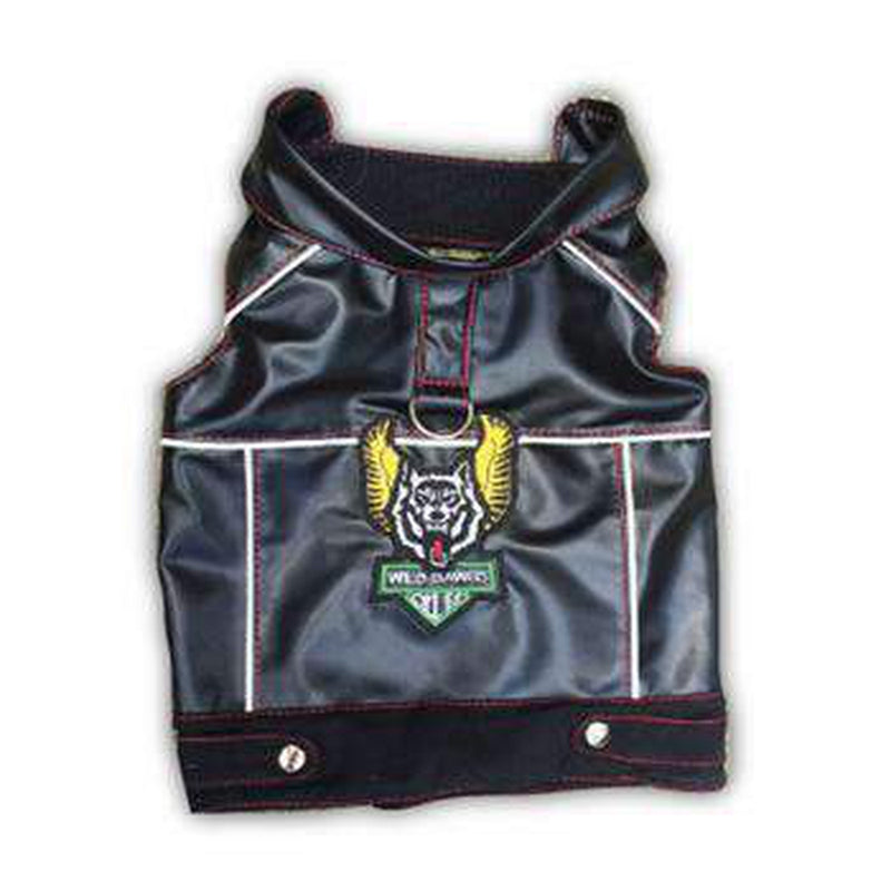 Biker Vest Dog Harness by Doggles Wild Dawgs Furbabeez