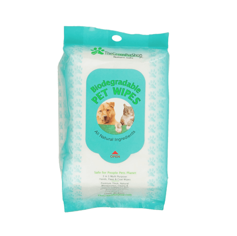 Biodegradable Pet Wipes Pet Accessories Green Pet Shop 