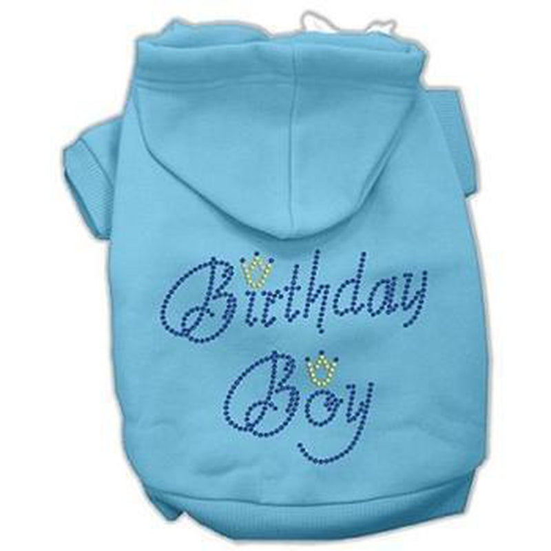 Birthday Boy Dog Hoodie - Blue, Pet Clothes, Furbabeez, [tag]