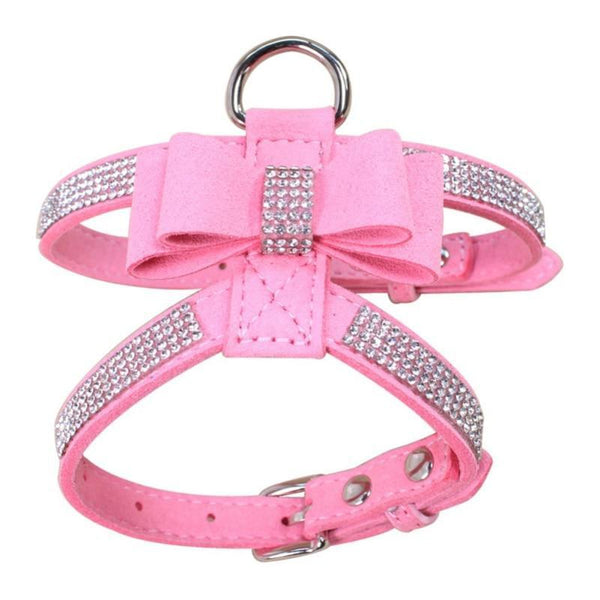 Bling Bow Puppy Dog Harness, Collars and Leads, Furbabeez, [tag]