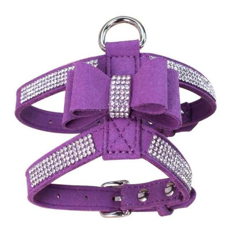 Bling Bow Puppy Dog Harness, Collars and Leads, Furbabeez, [tag]