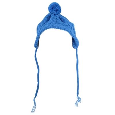 Blue Toboggan Wool Beanie Dog Hat Pet Accessories Worthy Dog 