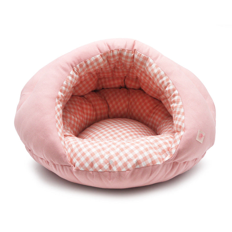 Burger Bed Checkers Pink Pet Bed DOGO 