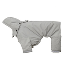 BUSTER Aqua Dog Raincoat Pet Clothes Kruuse Grey XX-Small 