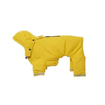 BUSTER Aqua Dog Raincoat Pet Clothes Kruuse Yellow XX-Small 