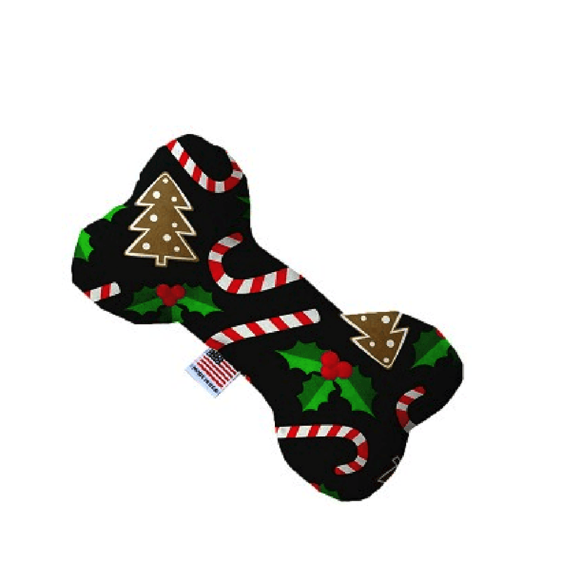 Candy Cane Chaos Bone Dog Toy, Pet Toys, Furbabeez, [tag]