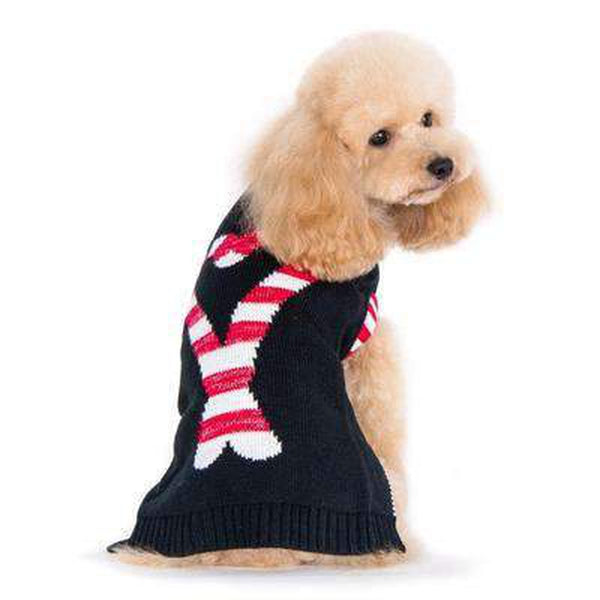 Candy Cane Dog Sweater, Pet Clothes, Furbabeez, [tag]