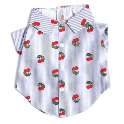 Cherries Dog Shirt Pet Clothes Worthy Dog 