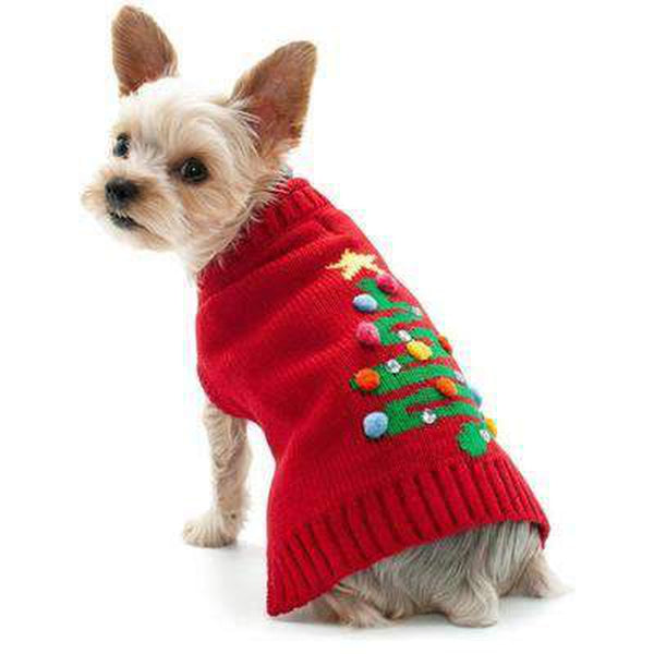 Christmas Tree Dog Sweater, Pet Clothes, Furbabeez, [tag]