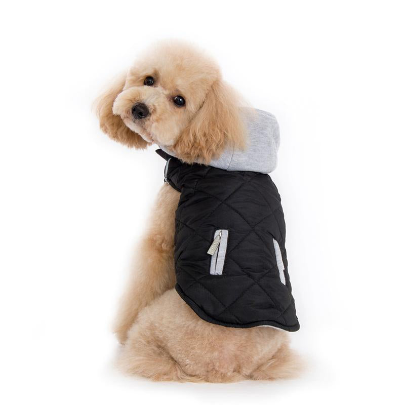 City Puffer Dog Jacket by Dogo - Black, Pet Clothes, Furbabeez, [tag]