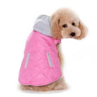 City Puffer Dog Jacket - Pink, Pet Clothes, Furbabeez, [tag]