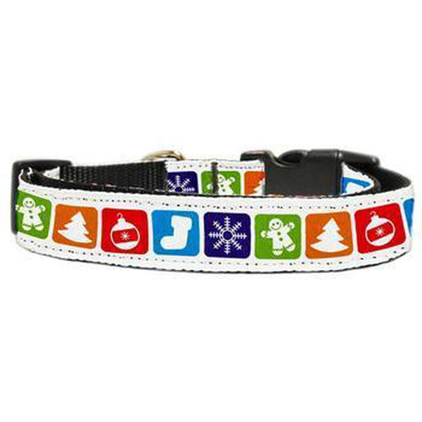 Classic Nylon Christmas Dog Collar & Leash, Collars and Leads, Furbabeez, [tag]