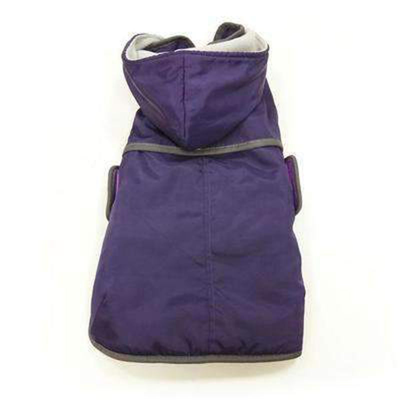 Classic Trench Dog Coat - Purple, Pet Clothes, Furbabeez, [tag]