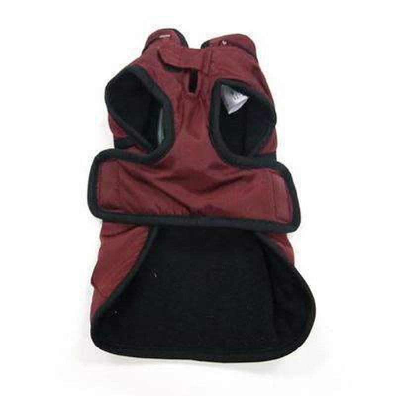 Classic Trench Dog Coat - Maroon, Pet Clothes, Furbabeez, [tag]