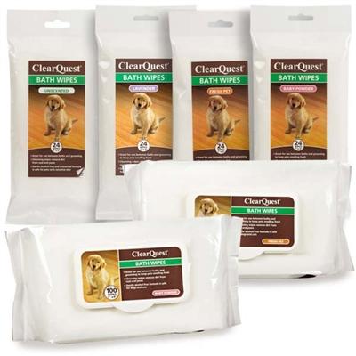 Clear Quest™ Bath Wipes Pet Accessories ClearQuest 