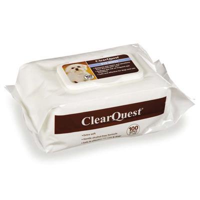 ClearQuest Pet Eye Wipes Pet Accessories ClearQuest 100 Pack 