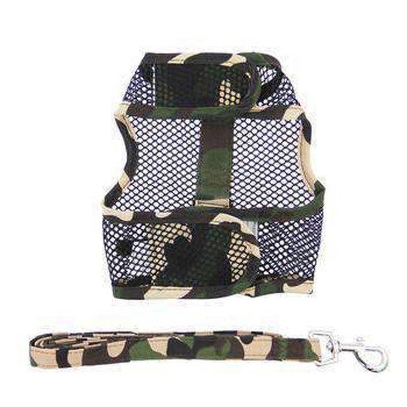 Cool Mesh Dog Harness - Green Camouflage, Collars and Leads, Furbabeez, [tag]