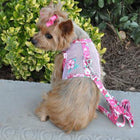 Cool Mesh Dog Harness - Hawaiian Hibiscus Pink, Collars and Leads, Furbabeez, [tag]
