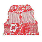 Cool Mesh Dog Harness - Hawaiian Hibiscus Red, Collars and Leads, Furbabeez, [tag]