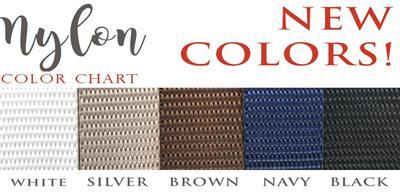 Custom Engraved Patriotic Pooch Nylon Dog Collar Collars and Leads Diva Dog 
