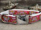 Custom Engraved Wild One Pink Dog Collar Collars and Leads Diva Dog 