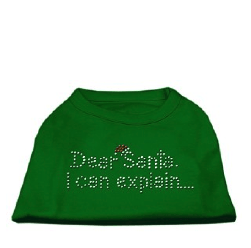 Dear Santa I Can Explain Dog T-Shirt, Pet Clothes, Furbabeez, [tag]