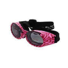 Doggles - ILS2 Pink Zebra Frame with Smoke Lens, Pet Accessories, Furbabeez, [tag]