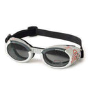 Doggles - ILS2 Silver Skull Frame with Light Smoke Lens, Pet Accessories, Furbabeez, [tag]