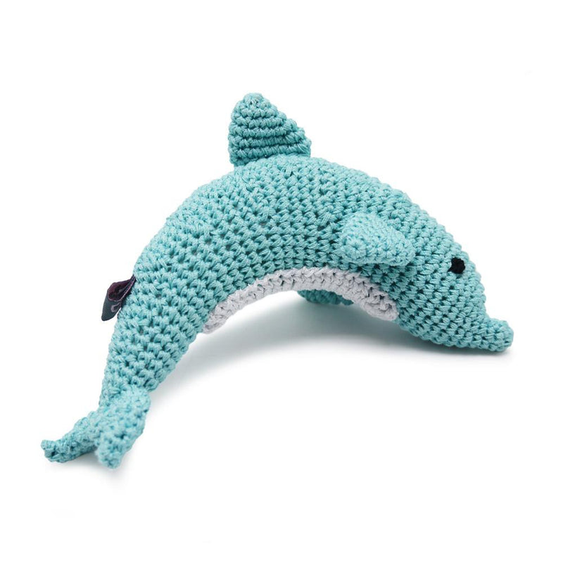 Dolphin Knit Dog Toy Pet Toys DOGO 