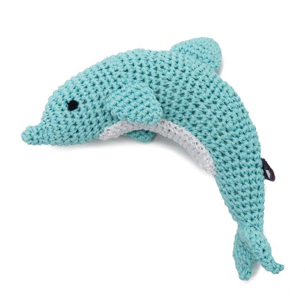Dolphin Knit Dog Toy Pet Toys DOGO 