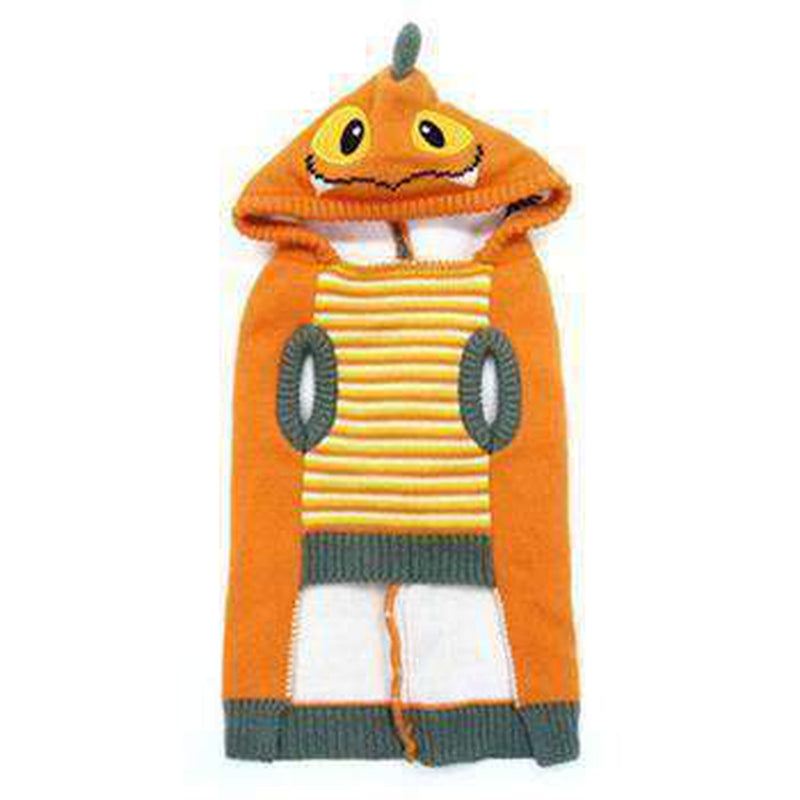 Dragon Dog Sweater - Orange, Pet Clothes, Furbabeez, [tag]