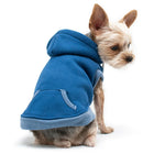 Drawstring Dog Hoodie by DOGO - Blue, Pet Clothes, Furbabeez, [tag]