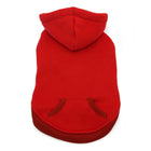 Drawstring Dog Hoodie by DOGO - Red, Pet Clothes, Furbabeez, [tag]