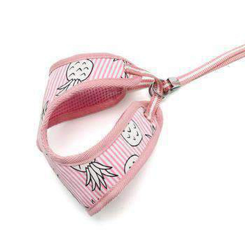EasyGO Pineapple Dog Harness by Dogo - Pink, Collars and Leads, Furbabeez, [tag]