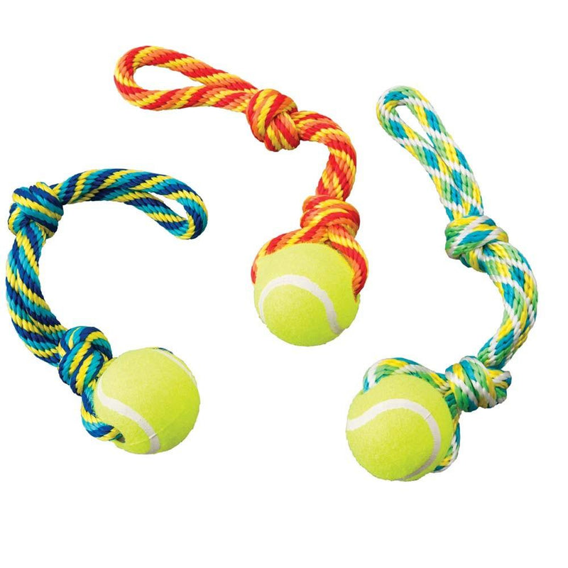 Ethical Tuggaball Handle Assorted 12" Pet Toys Ethical Pet / Spot 
